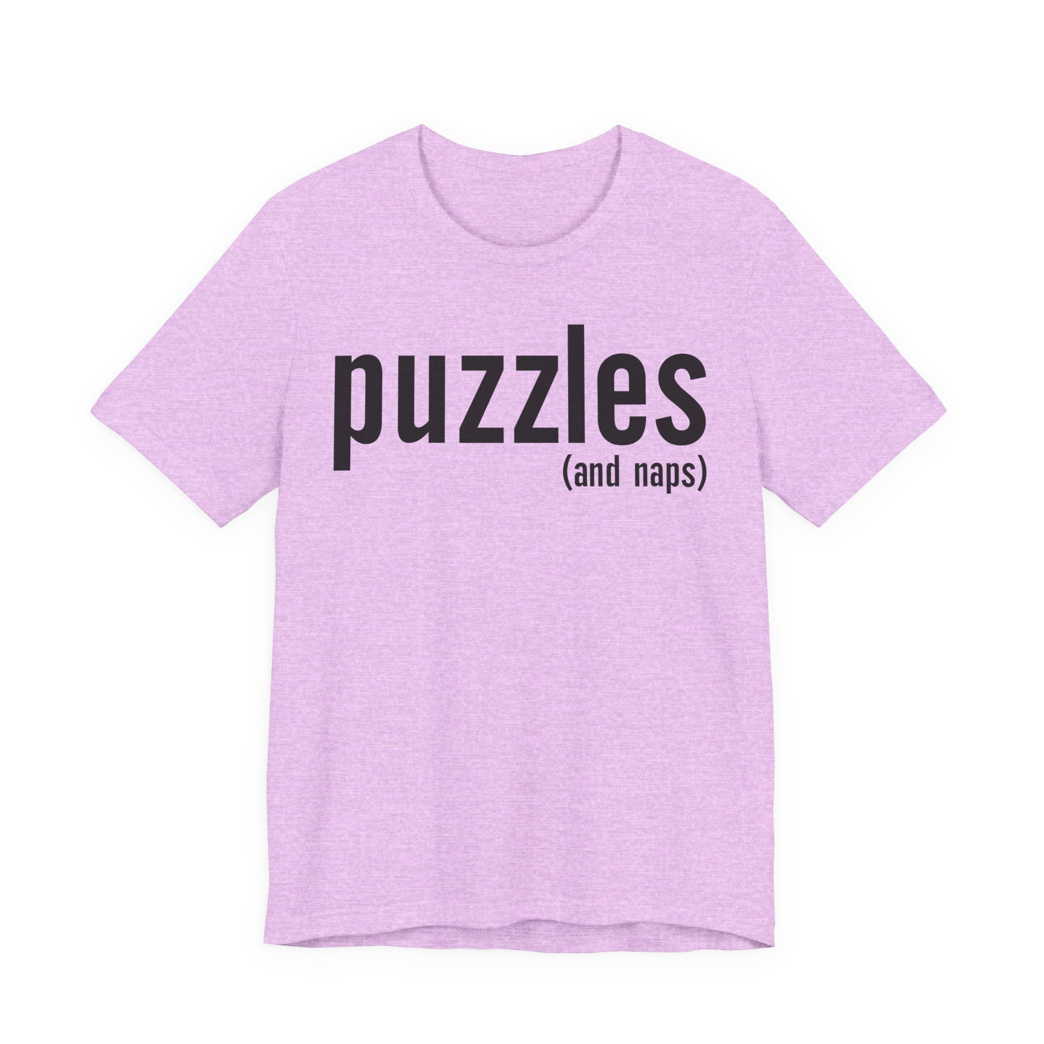 Puzzle and Naps Shirt – Funny Puzzle T-Shirt for Puzzlers, Jigsaw Fans & Puzzle Lovers | Gifts for Puzzle Enthusiasts