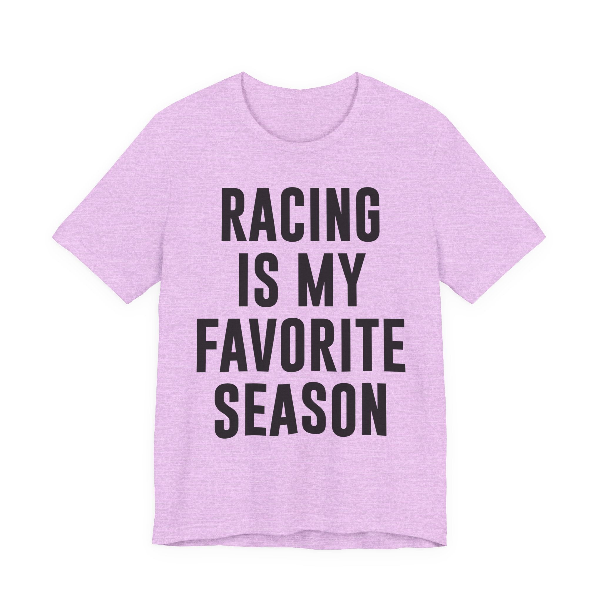 Racing Is My Favorite Season T-Shirt – Dirt Track & Oval Racing Shirt for Fans, Girlfriends & Wives | Funny Race Night Tee T-Shirt