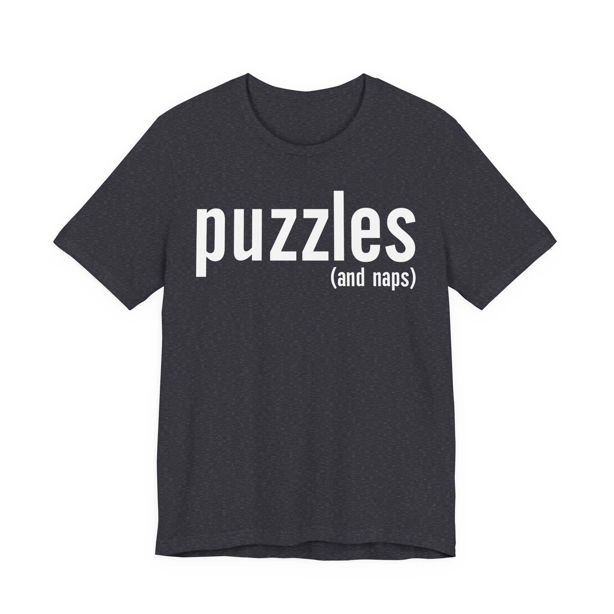 Puzzle and Naps Shirt – Funny Puzzle T-Shirt for Puzzlers, Jigsaw Fans & Puzzle Lovers | Gifts for Puzzle Enthusiasts