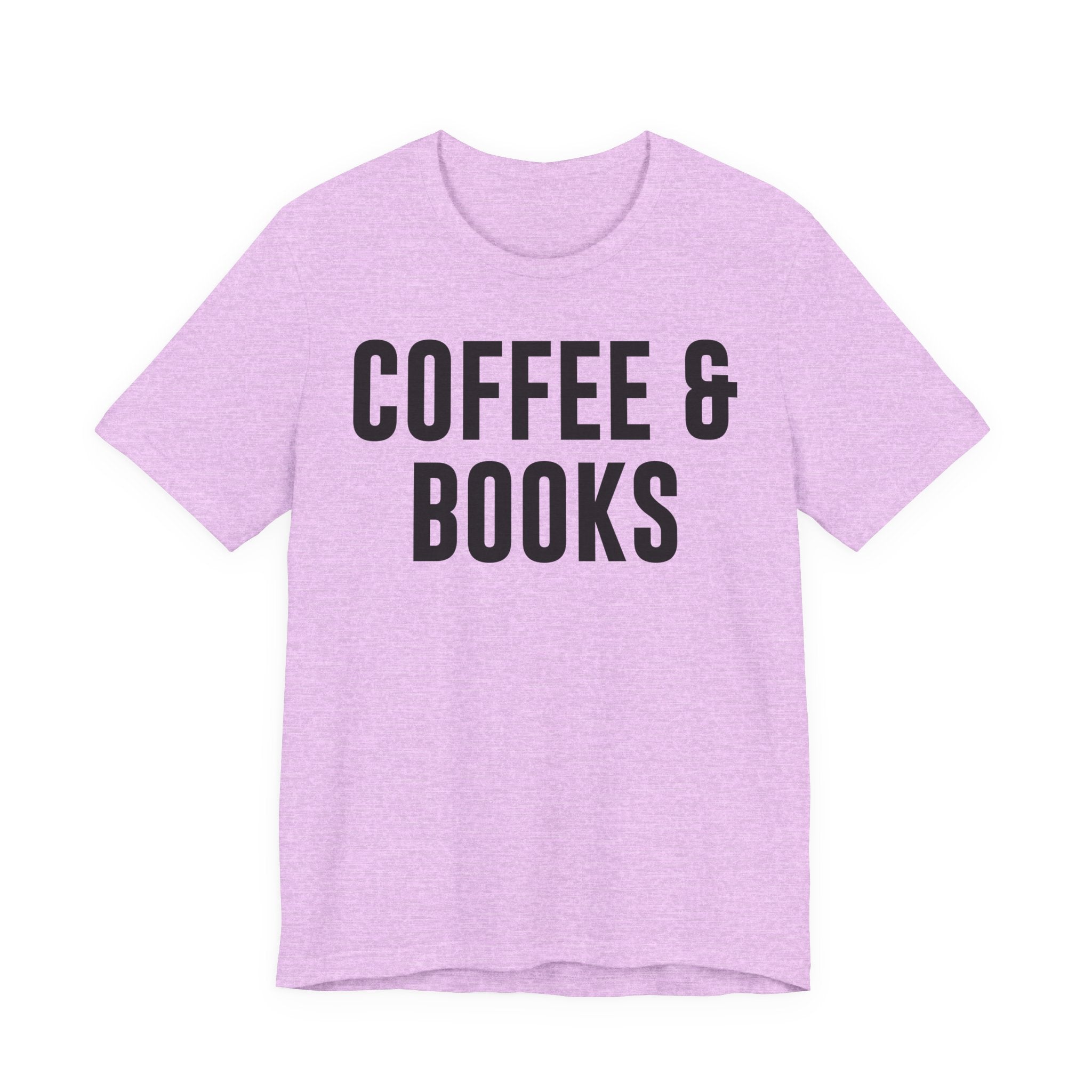 Coffee and Books T-Shirt – Book Lover & Coffee Shirt Gift for Bookworms, Book Nerds, Bibliophiles & Book Club Members T-Shirt