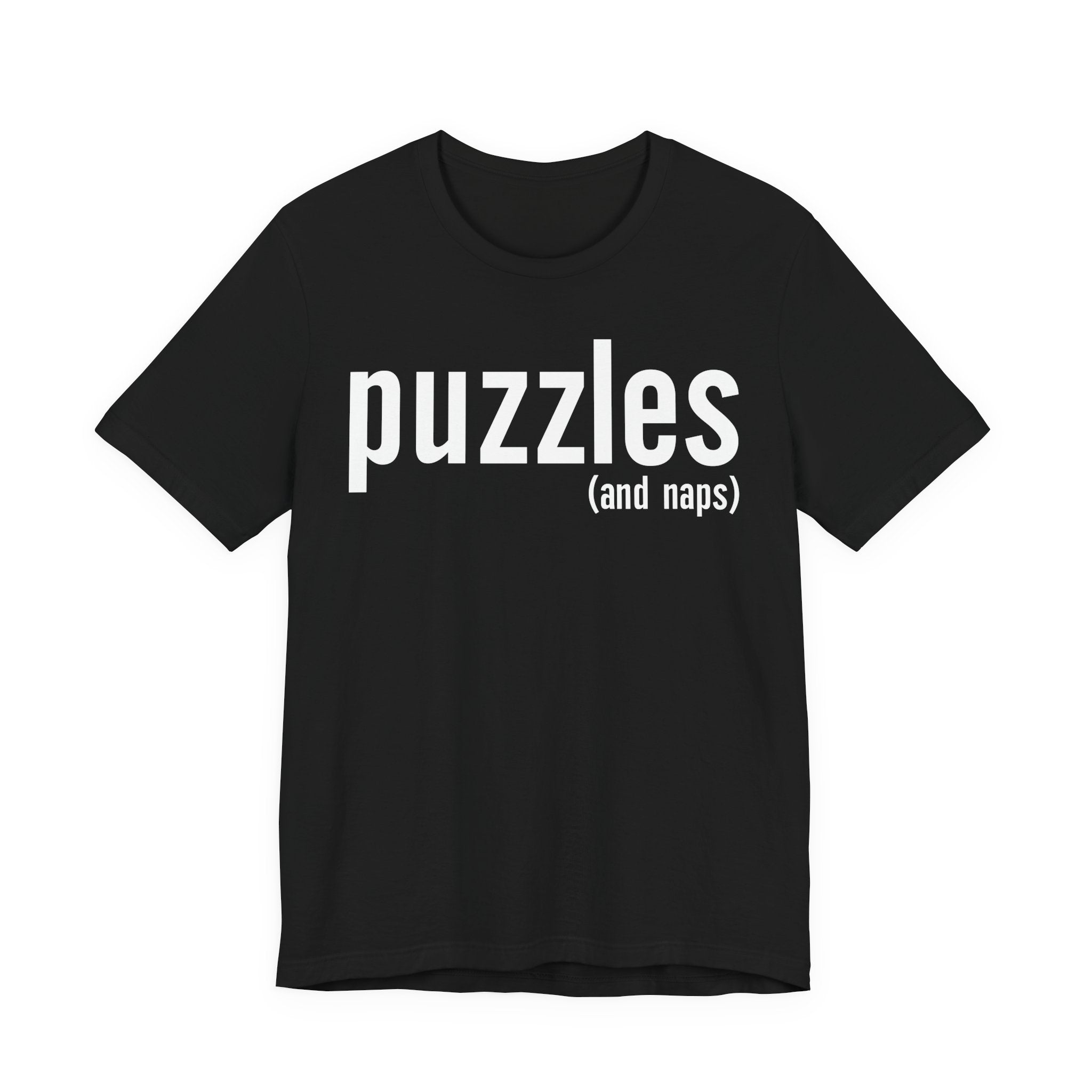 Puzzle and Naps Shirt – Funny Puzzle T-Shirt for Puzzlers, Jigsaw Fans & Puzzle Lovers | Gifts for Puzzle Enthusiasts
