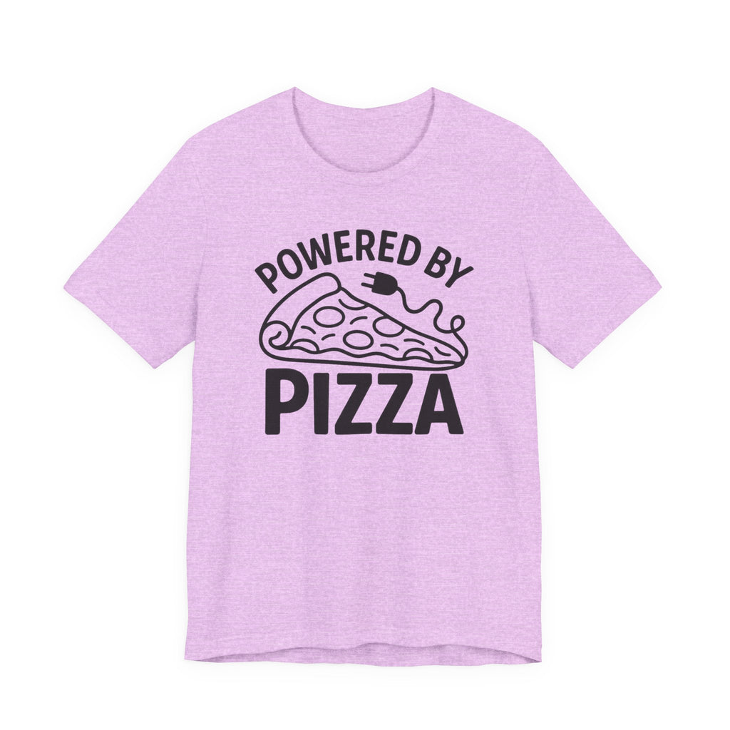 Powered by Pizza Shirt – Funny Pizza T-Shirt for Pizza Lovers | Unique Pizza Gifts & Graphic Tees T-Shirt