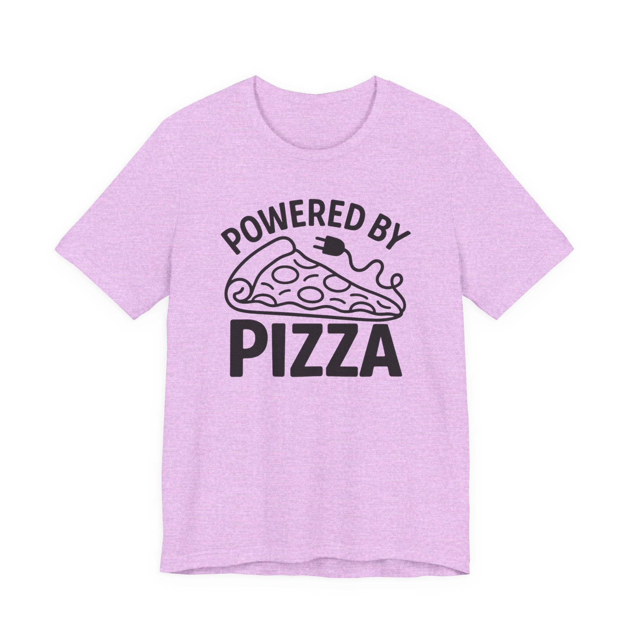 Powered by Pizza Shirt – Funny Pizza T-Shirt for Pizza Lovers | Unique Pizza Gifts & Graphic Tees T-Shirt