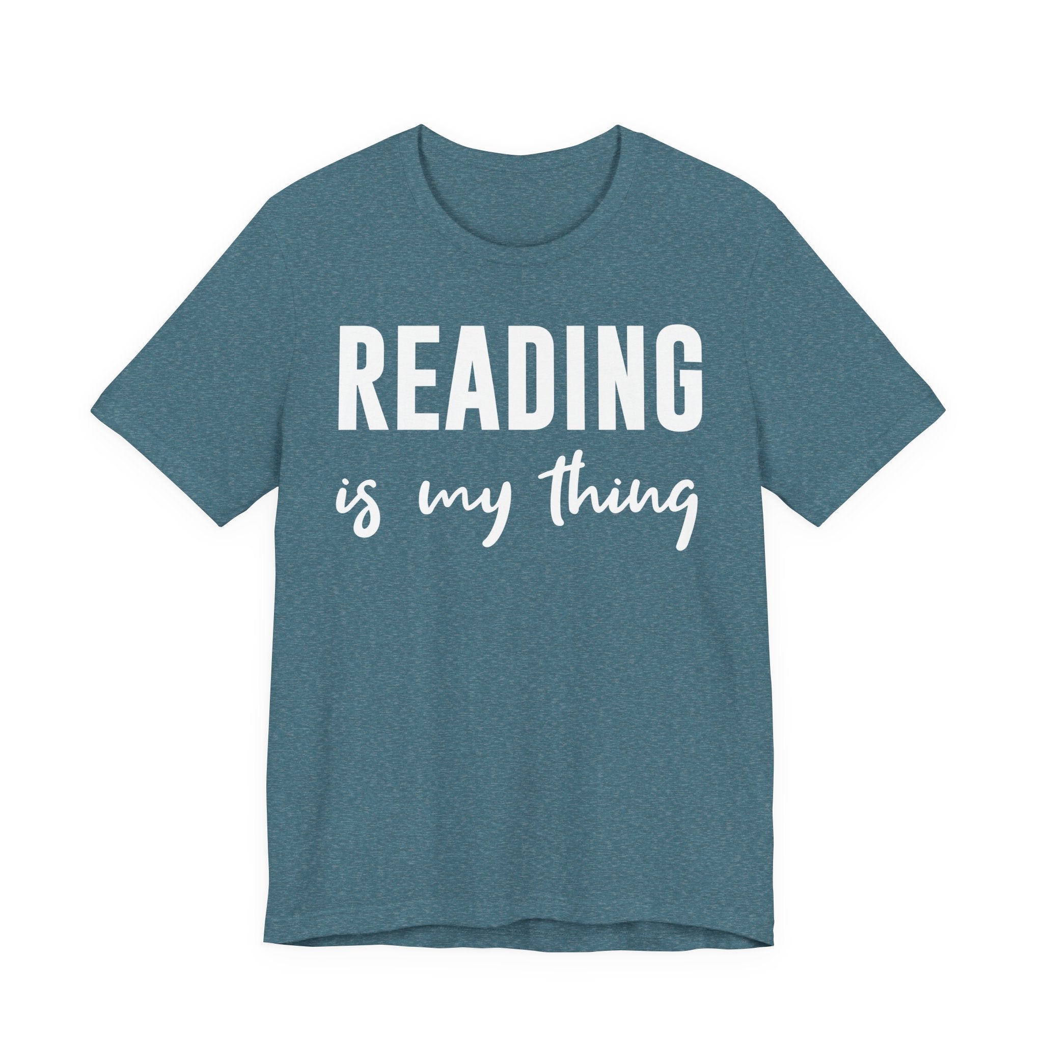 Reading Is My Thing Shirt – Bookworm Gift Tee for Book Nerds, Bibliophiles & Book Club Readers | Funny Reading T-Shirt T-Shirt