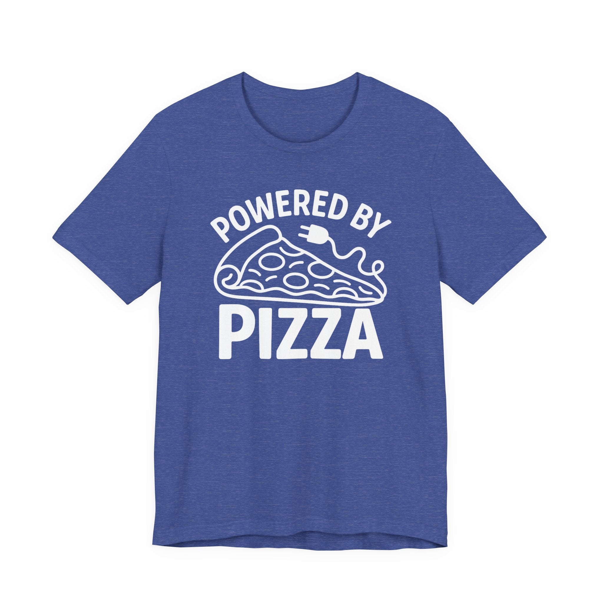 Powered by Pizza Shirt – Funny Pizza T-Shirt for Pizza Lovers | Unique Pizza Gifts & Graphic Tees T-Shirt