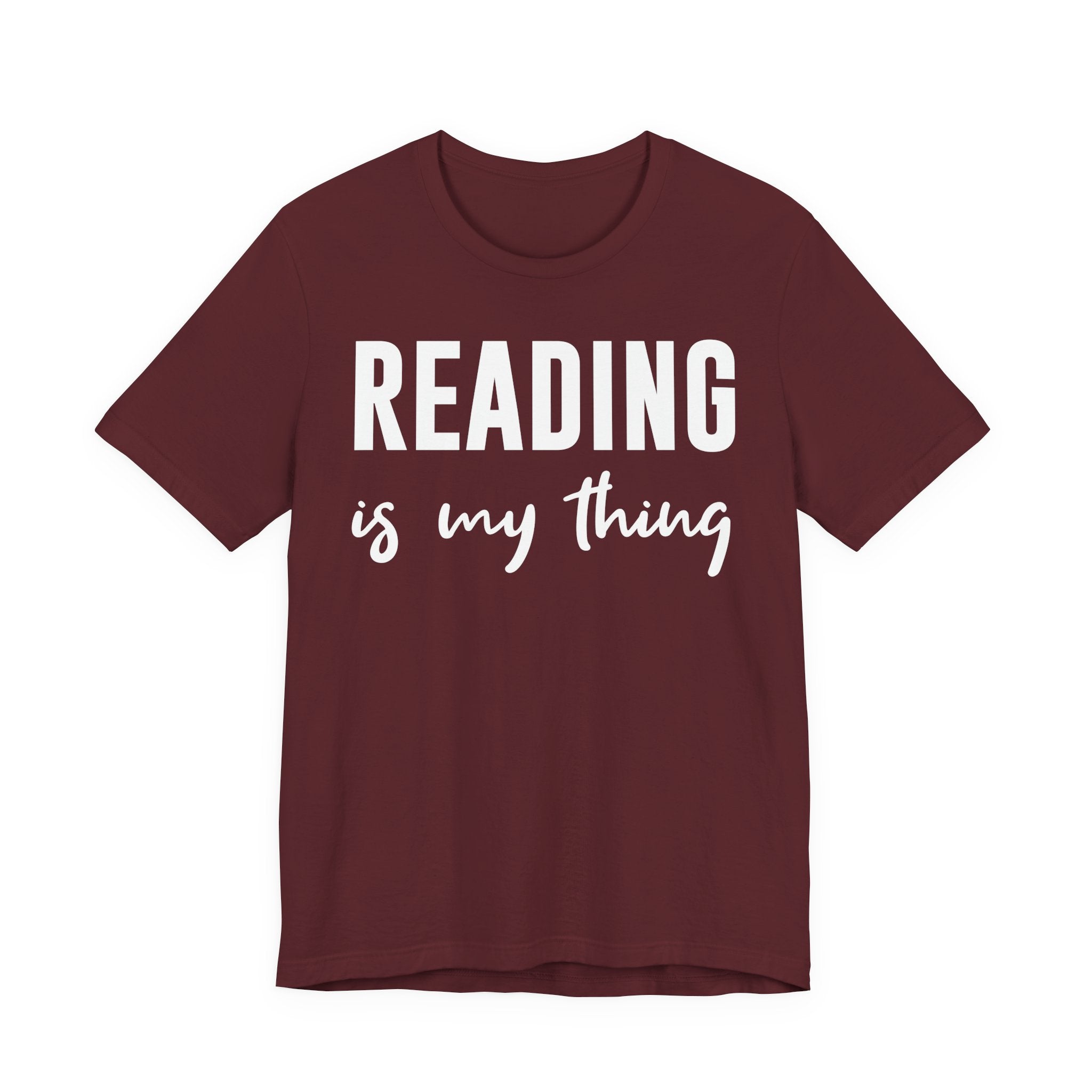 Reading Is My Thing Shirt – Bookworm Gift Tee for Book Nerds, Bibliophiles & Book Club Readers | Funny Reading T-Shirt T-Shirt