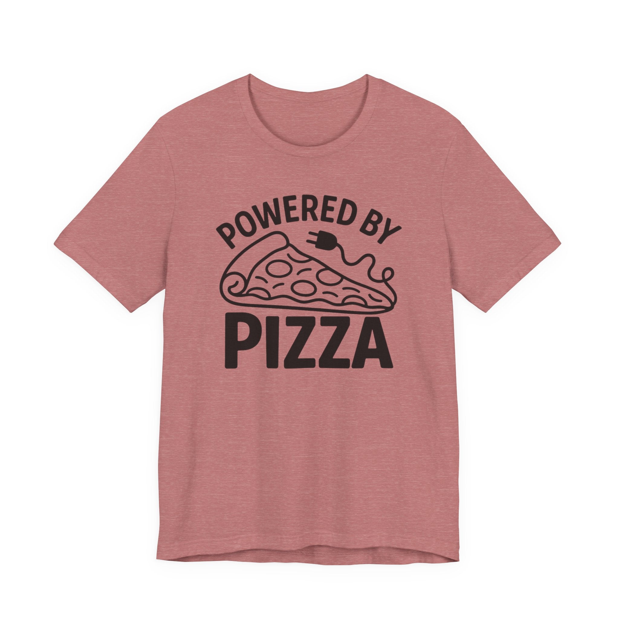 Powered by Pizza Shirt – Funny Pizza T-Shirt for Pizza Lovers | Unique Pizza Gifts & Graphic Tees T-Shirt