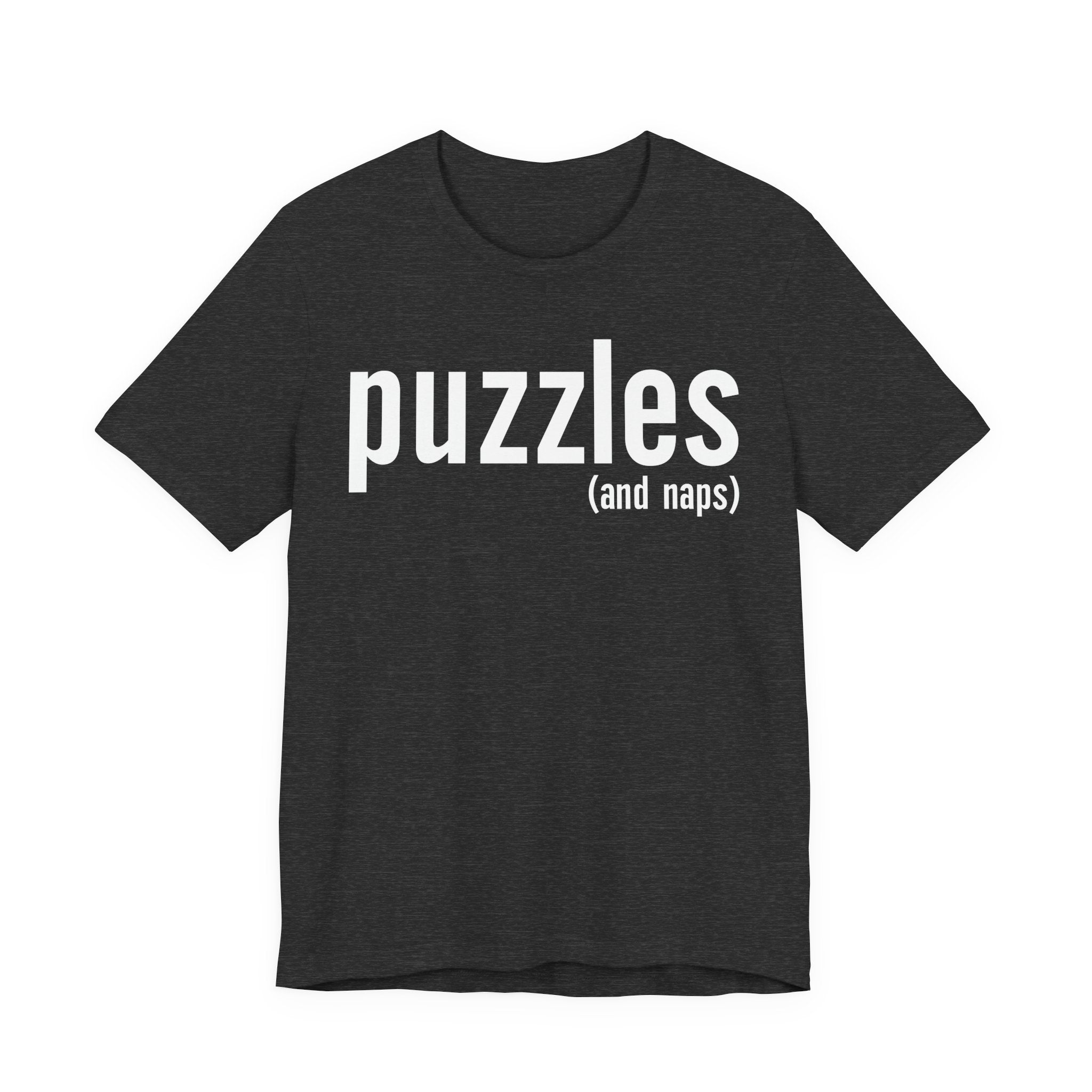 Puzzle and Naps Shirt – Funny Puzzle T-Shirt for Puzzlers, Jigsaw Fans & Puzzle Lovers | Gifts for Puzzle Enthusiasts