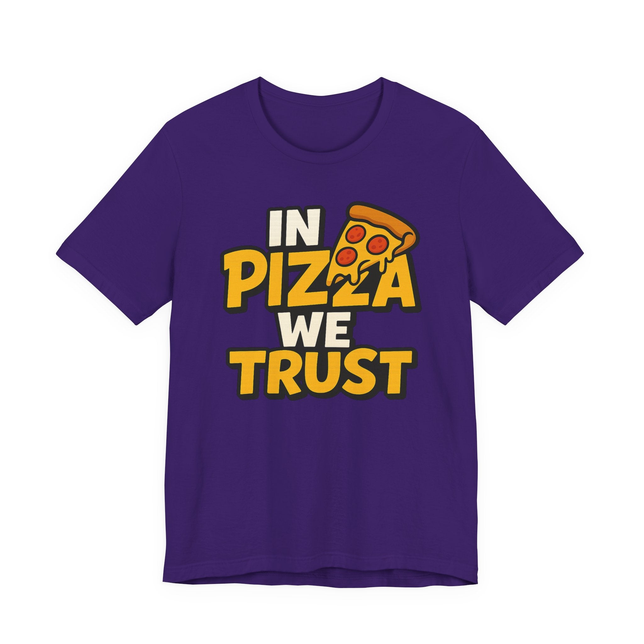 In Pizza We Trust Shirt – Pizza Slogan T-Shirt for Pizza Lovers | Pizza Night Apparel & Gift Ideas