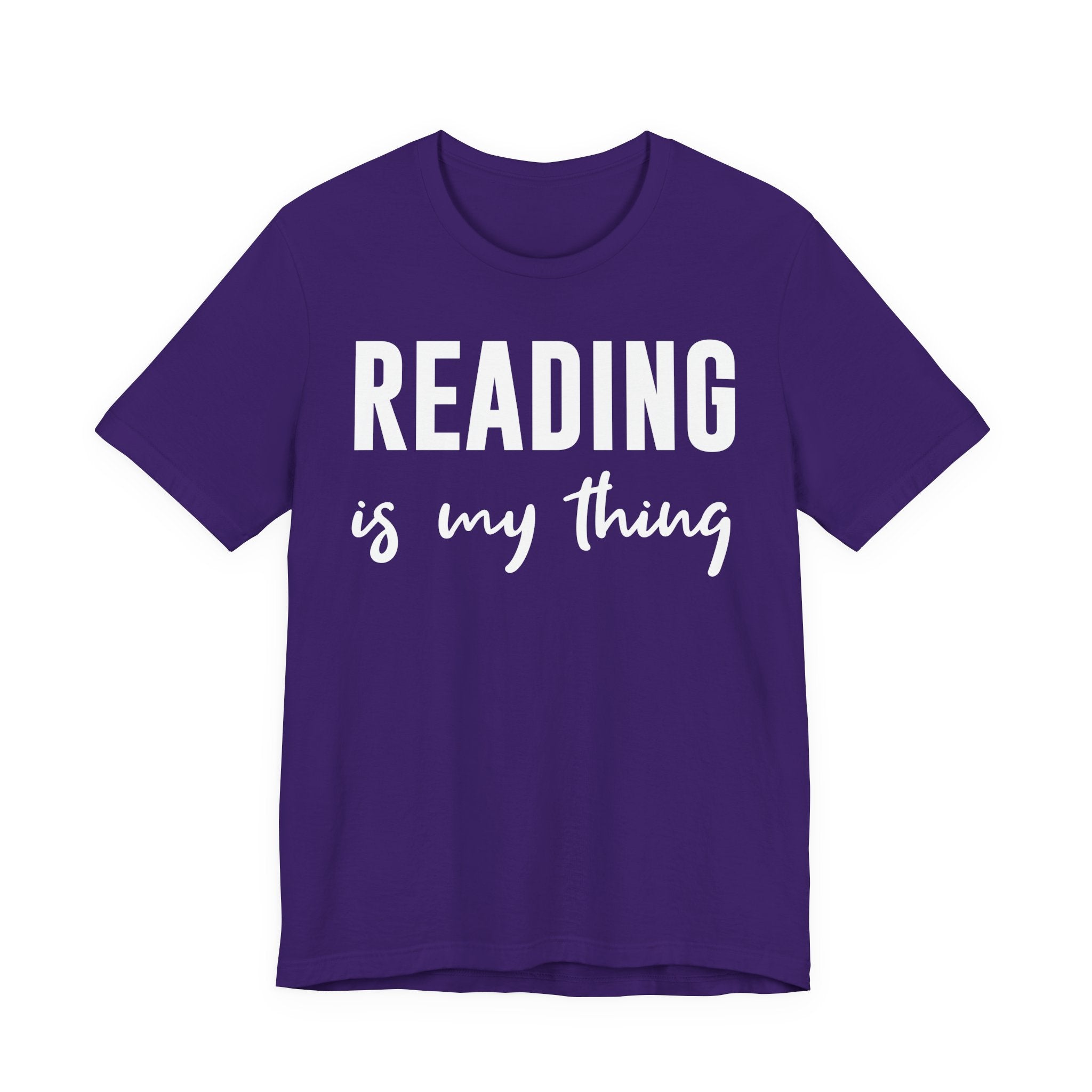 Reading Is My Thing Shirt – Bookworm Gift Tee for Book Nerds, Bibliophiles & Book Club Readers | Funny Reading T-Shirt T-Shirt